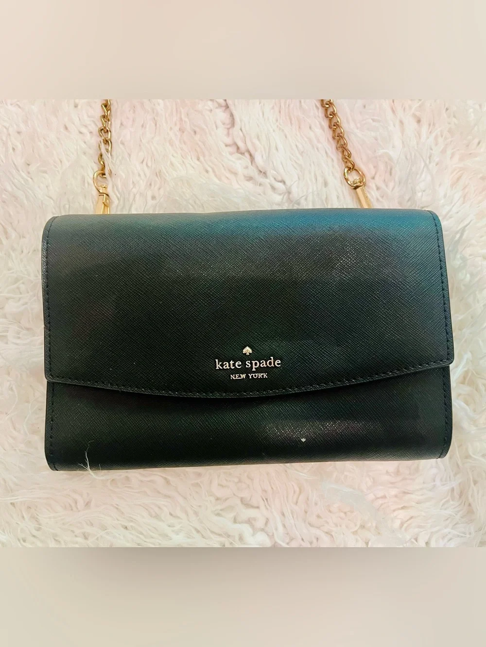 ♠️Kate Spade New York | Convertible Black Wallet on Chain / Crossbody Clutch♠️